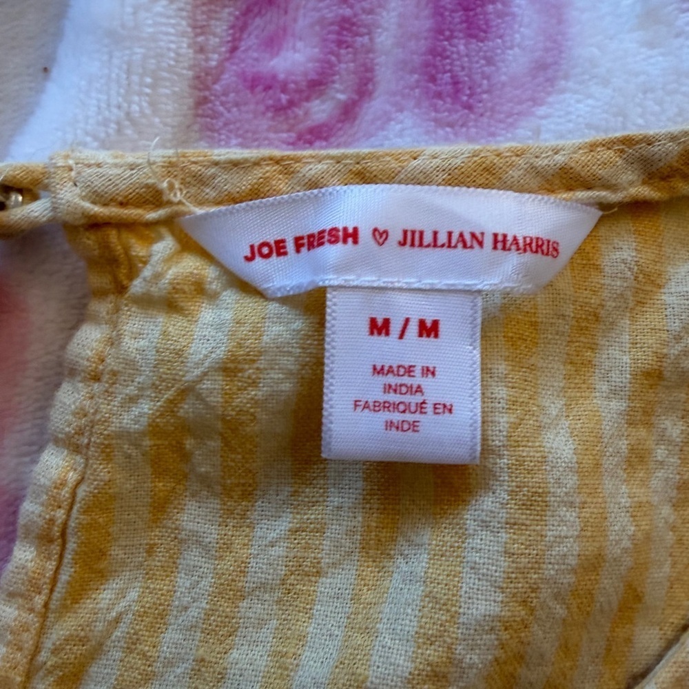 Joe Fresh x Jillian Harris "Sunshine Ruffle Dress" Size Medium - Picture 11 of 11